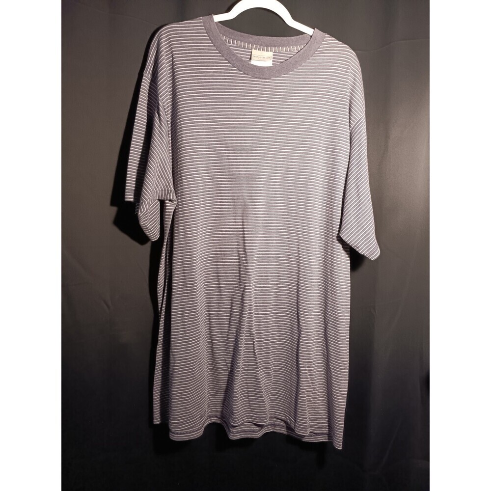 Fruit of the Loom Men’s 2X Light Purple Oversized Streetwear Tee Cotton Blend